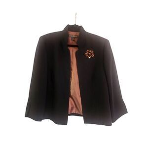 Jessica Howard blazer Size 14 black with embellishment